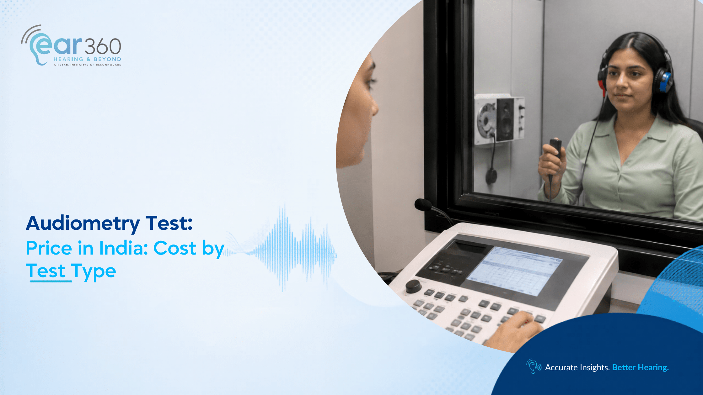 Audiometry Test Price in India Cost by Test Type