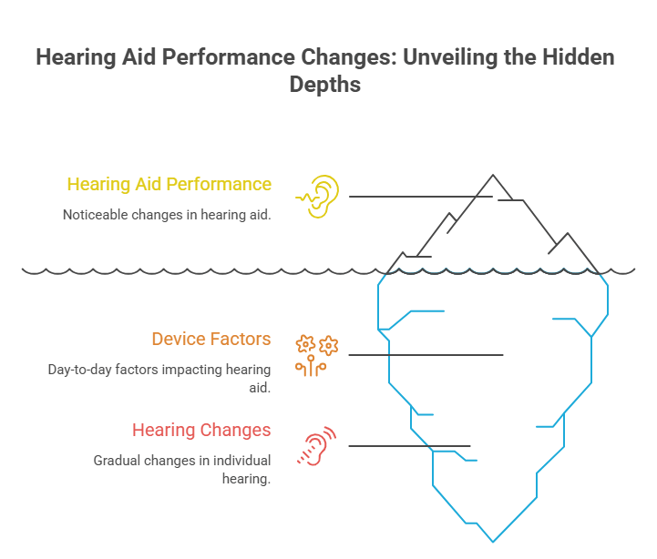 When Your Hearing Aid Stops Working WellHas the Device Changed or Has Your Hearing Changed