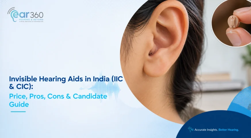 Invisible Hearing Aids in India (IIC & CIC) Price, Pros, Cons & Candidate Guide (1)