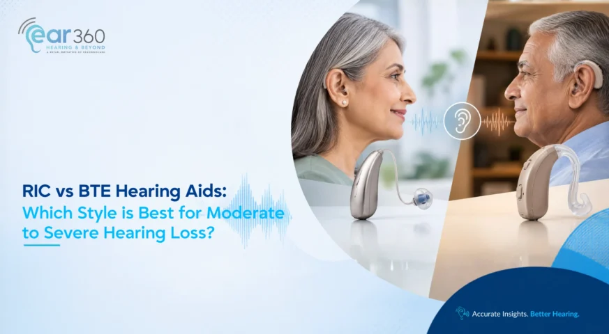 RIC vs BTE Hearing Aids Which Style is Best for Moderate to Severe Hearing Loss